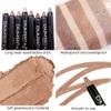 evpct Bronze Shimmer Cream Eye Shadow Brightener Sticks Set for Eyes, Bronze Shimmery Matte Pencil Eye shadow Applicator Stick Pen Palette Makeup Waterproof sombras en crema para ojos 20# view 4