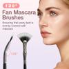 Folding Angle Scalloped Lash Brush, 2024 New Mascara Angled Fan Shaped Eyelash Brush, Premium Eyelash Eyebrow Eye Shadow Brush Makeup Brush Eye Lashes Makeup Tools (6 Pcs) view 3