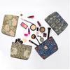 4 Pieces Makeup Bag Classic Flower Botanical Floral Aesthetics Skincare Bag Travel Toiletry Bag Makeup Pouch Cosmetic Bag Birthday Christmas Friendship Gifts for Women Aunt Girls Mom Friends Coworker view 4