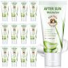 Dansib 12 Pcs After Sun Lotion Mini Aloe Vera Lotion Bulk Travel, 1 oz Travel Size Aloe Vera Skin Moisturizer Organic Mini Sunscreen Bulk Party Favor Moisturizing for Face and Body view 1