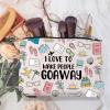 MEIKIUP Travel Agent Gifts Travel Agent Zipper Pouch Travel Makeup Bag Appreciation Gift I Love To Make People Goaway (goaway bag) view 2