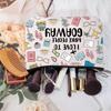 MEIKIUP Travel Agent Gifts Travel Agent Zipper Pouch Travel Makeup Bag Appreciation Gift I Love To Make People Goaway (goaway bag) view 3