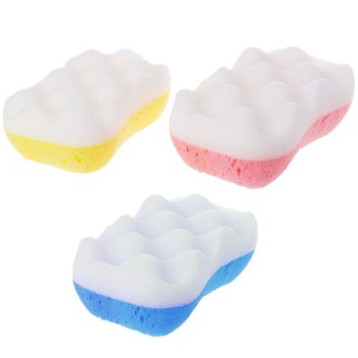 QIXIAMO Skin Care Bath Sponge Comfortale Body Scrubber Shower Massage Bathing Brush