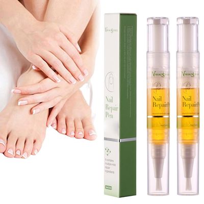 2 Pack Nail Repair Pen,Visualsource 5ML Nourishment And Repair Moisturize Uneven,Dry,Dull Nail Toe Nail Soft Manicure Health Accessories Nail Renewal