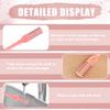 12pcs 2 in 1 Nasal Hair Cutter, 360 Rotating Nose Hair Trimmer for Men Women Double Sided Nose Hair Cleaner with Ear Picker Portable Manual Nostril Hair Removal Tool (Pink) view 3