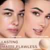FeiCuiYun Oil Control Matte Perfection Face Powder Compact For Women, Matte Smooth Flawless Setting Powder Makeup, Polvo Compacto De Maquillaje, Waterproof Long Lasting, 0.35Oz, (130 True Beige, 1) view 2