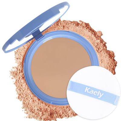 FeiCuiYun Oil Control Matte Perfection Face Powder Compact For Women, Matte Smooth Flawless Setting Powder Makeup, Polvo Compacto De Maquillaje, Waterproof Long Lasting, 0.35Oz, (245 Radiant Honey, 1)