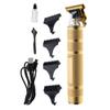 Cutting Edge T-Blade Trimmer for Men, T-Blade Precision Beard Trimmer, Bump Free and Hypoallergenic Titanium Gold Blades, 4 Guide Combs, Rechargeable, Precision Trimmer to Detail, Outline, & Fade view 2