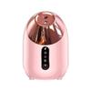 Amiidear Facial steamer, hot and cold spray, cleaning pores, facial spa, hydration, moisturizing, humidifying nebulizer, facial steamer,, Golden White view 1