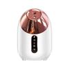Amiidear Facial steamer, hot and cold spray, cleaning pores, facial spa, hydration, moisturizing, humidifying nebulizer, facial steamer,, Golden White view 2