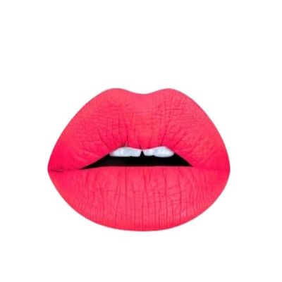 Aromi Matte Liquid Lipstick | Long-lasting, Bright Peachy Coral Lip Color, Vegan, Cruelty-free, Gluten Free Waterproof (Neon Peach)