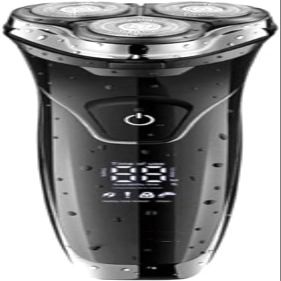 YQYBF Electric Shavers for Men, Waterproof LCD Display Electric Shaver Beard Electric Razor for Men Facial Stubble Shaving Machine Rechargeable