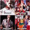 Bowitzki Halloween Makeup Palette 5 Colors Face Body Paint Oil Based with Brush for Zombie Skeleton Clown Witch Football Baseball Sports SFX Costume Cosplay Dress Up (Green) view 4
