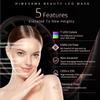 HIME SAMA Led Face Mask, FSA/HSA Eligible, 7 Colors Light Mask for Face, Blue & Red Light Face Mask Anti-aging, Korean Professional Technology Led Light Mask for Face and Neck A-021 view 3