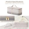 BAGCRAZY Travel Carrying Case for Dyson Shark Flexstyle Revlon Hair Dryer Airwrap, Double-Layer Dyson Airwrap Travel Case, Portable Shark Hair Tools Storage Bag for Airwrap Styler and Attachments view 3