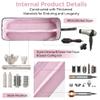 BAGCRAZY Hair Tools Travel Bag for Shark Flexstyle Dyson Airwrap, Portable Dyson Airwrap Case, Waterproof Travel Carrying Case for Shark Hair Air Wrap Revlon Dryer Curling Iron and Attachments view 2