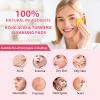 80 PCS Kojic Acid and Turmeric Cleansing Pads,Turmeric Cleansing Pads for Face Remove Excess Keratin,Balance Skin Oil And Water view 2