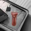 Beuiouer Case Travel Holder Manual Double Edge Razors Container PU Leather Bag view 4