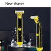 ASKJDT Multifunctional Electric Wet Dry ShaverUpgraded Razor for Men Face,Full Body Washed Rechargeable Grooming with Precision Combs Trimmer,Waterproof Men's Rotary Facial Shaver Cleaner (2PCS) view 2