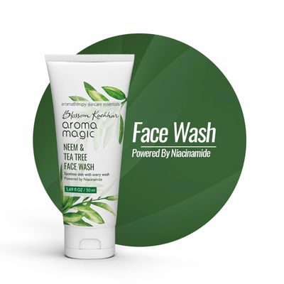Aro.ma Magic Neem And Tea Tree Face Wash - 100 ml