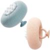 2-Pack(Pink & Cyan) Bath Body Brushes, Exfoliating Body Scrubbers, Bath Sponge Brushes for Body Scrubbing and Enjoyable Showers view 1