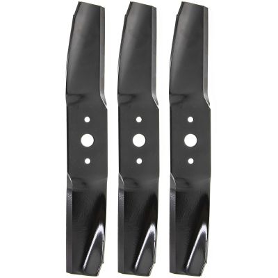 Replacement for fits CUB CADET 742P3025 16.5" High-Lift Blades 3 Pack 48" Decks GT2186-48 GT2521-48