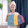 1 Pack Thicken Microfiber Hair Towel Wrap for Women,Ultra Absorbent, Reduce Heat Damage,Coral Velvet Anti Frizz Quick Drying Hair Turban for All Hair Style, Absorbent and Lightweight view 4