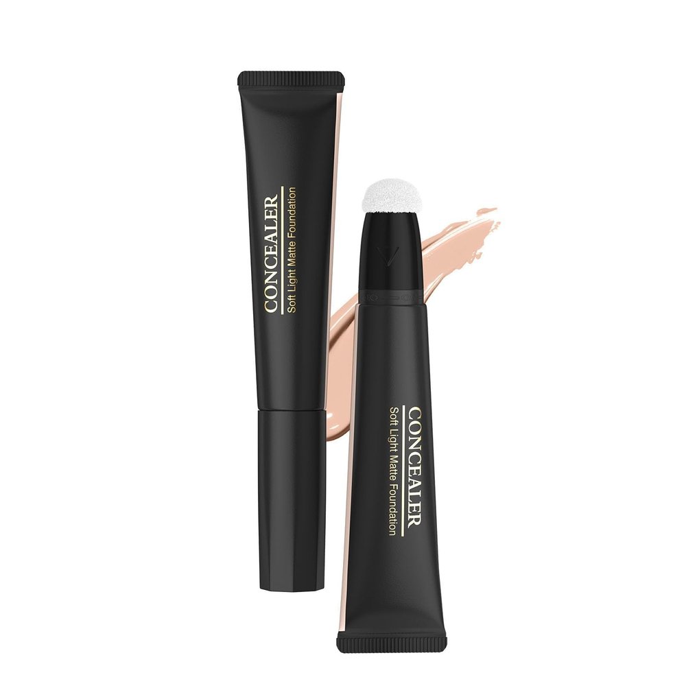 Contour Beauty WandLiquid Face Concealer Contour Stick with Cushion Applicator - Long Lasting Lightweight Formula for Flawless Contouring, Highlighting, and Blushing (02#)
