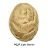 Hair Wonders Swiss Lace Toupee For Men Hair Pieces Real Human Hair Mens Toupee Hair Replacement System For Men Hair System Natural Hairline 7x9 90% light density22R# view 2
