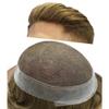 Hair Wonders Swiss Lace Toupee For Men Hair Pieces Real Human Hair Mens Toupee Hair Replacement System For Men Hair System Natural Hairline 8x10-90% light density18# MEDIUM BLONDE view 1