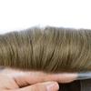 Hair Wonders Swiss Lace Toupee For Men Hair Pieces Real Human Hair Mens Toupee Hair Replacement System For Men Hair System Natural Hairline 8x10-90% light density18# MEDIUM BLONDE view 3