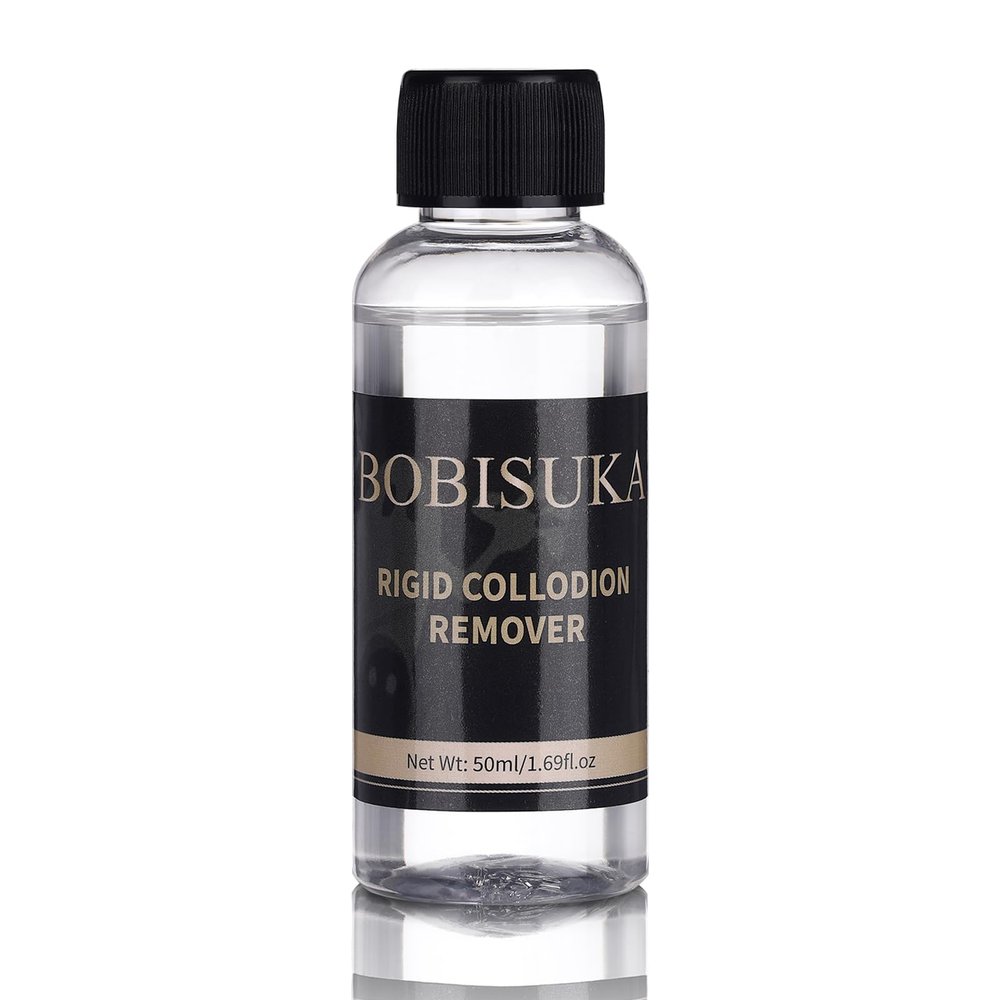BOBISUKA Rigid Collodion Remover 50ml for Scar Makeup Removal Professional Special Effects Halloween Scarring Liquid Remover