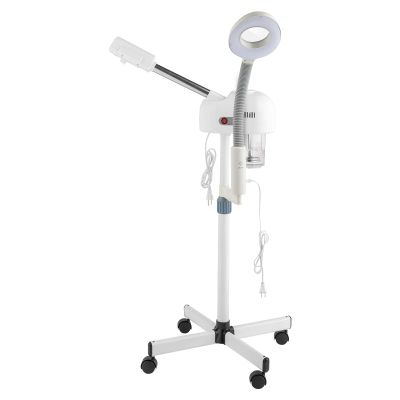 Vasitelan 2 in 1 Facial Steamer with 3X Magnification Light, Deep Cleaning for Personal Skin Care, Beautician Steamer Professional Aromatherapy Humidifier Facial Spa Mist Steam for Home & Beauty Salon