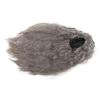HURRISE Long Curly Wig, Adjustable Silver Gray, Heat Synthetic Hair for Women, for Cosplay, Parties, Christmas view 4