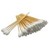 6 Inch Long Large Size Cotton Swabs 100PCS,Bamboo Sticks & Highly Absorbent Tipped Applicators for Pet Care view 1