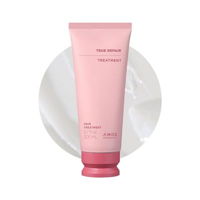 AMOS PROFESSIONAL True Repair Hair Mask l Anti-Frizz & Smoothing with Ceramide, For Dry & Damaged Hair, 6.7 fl. oz.
