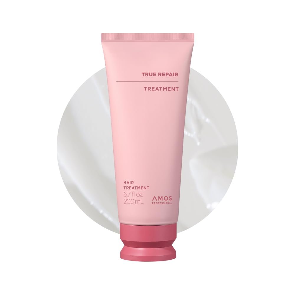 AMOS PROFESSIONAL True Repair Hair Mask l Anti-Frizz & Smoothing with Ceramide, For Dry & Damaged Hair, 6.7 fl. oz.