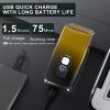 BJFSEAFN Hair Clippers for Men, 2 in 1 Shaver Bald Head Shaver Electric Shaver Razor for Men with Precision Trimmer Barber Shaver Trimmer Triple Blades view 3