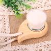 Beuiouer Soft Hair Face Wash Brushes Bamboo Charcoal Cleansing Brush Massage Pore Cleanser Face Beauty Skin Care Cleaning Tools Silver view 3