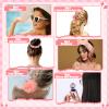 CraftyDream 6 Sets Baby Shower Prizes for Game Winners Thank You Gift Bags with Tissue Paper Sunglasses Square Hair Clip Hair Scrunchies Headband Bath Sponges for Baby Shower Bridal Shower Game Gifts view 3