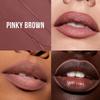 Huda Lip Contour Duo Blushed Pinks - 2 Mini Lip Pencils in Muted Pink and Pinky Brown view 4