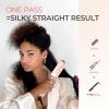 TYMO Ring Hair Straightener Brush Peach+TYMO Hair Treatment Oil Hydrates and Smoothes Dry, Damaged Hair view 2