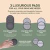 Greenzla Reusable Makeup Remover Pads Premium Set, 12 Pack Microfiber Cotton Pads, Charcoal Cotton Rounds, Bamboo Terry Face Wipes for All Skin Types with Mesh Laundry Bag and Bamboo Storage view 3