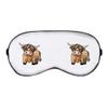 Azeeda 'Happy Highland Cow' Sleep/Travel Eye Mask (EY00024804) view 1