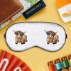 Azeeda 'Happy Highland Cow' Sleep/Travel Eye Mask (EY00024804) view 2