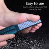 KINTEGOOD Foldable Nano Glass Foot File Callus Remover, Dual Sided Foot Scraper Hard Skin Remover, Portable Foot Scrubber for Wet/Dry Use view 3
