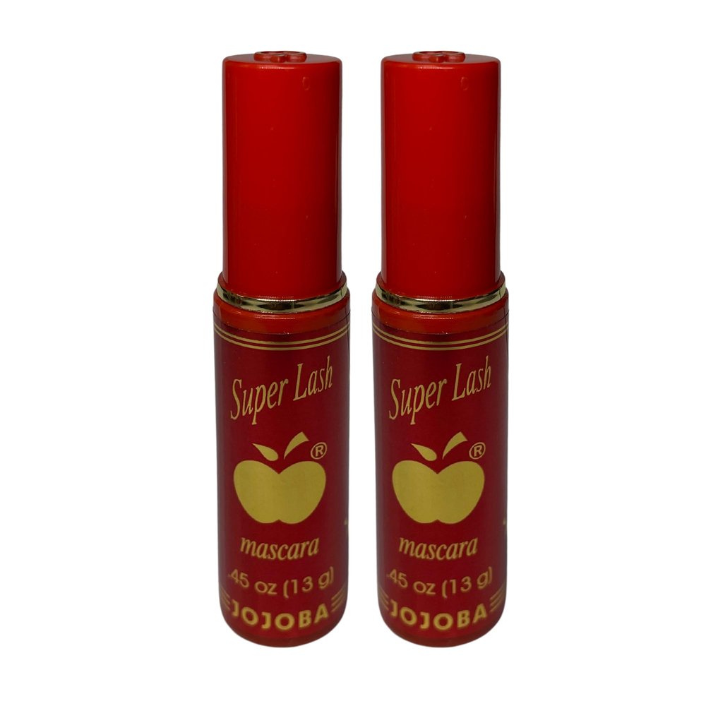 2 Pack Super Lash Black Mascara with Jojoba
