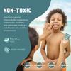 Happy Ocean SPF 45 Reef Safe Mineral Sunscreen for Kids & Sensitive Skin with Non-Nano Zinc Oxide, Non Toxic Kids Sunscreen for Face & Body, Natural Organic Sunblock, Travel Size, Vegan 2.5 Fl Oz view 3