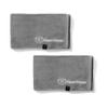 ClearCheeks Set of 2 Pillow Towel Pads (Gray) for face Acne, Sweat Stains, Drooling, Wet Hair, Oily Skin, Bleach Stains, Travel, Made of 100% Cotton, Towel Fabric, Acne Treatment view 1