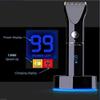 ZHOULZ Hair Clippers for Men, Clippers for Hair Cutting, Rechargeable Cordless Hair Trimmers with Charging Stand, Adjustable Comb Trimmer Hair Clipper, Hair Cutting Kits for Family(Black) view 3